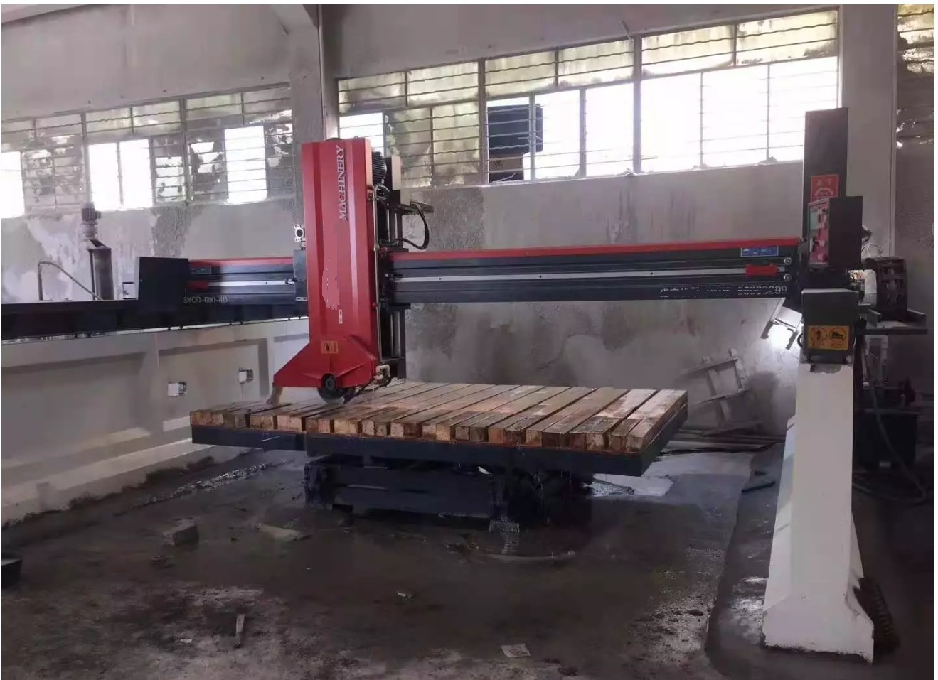 Stone Bridge Saw Cutting Machine