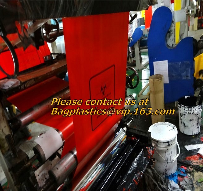 Biohazard Plastic Bags, Biohazard Bags, Red Biohazard Waste Bags, Medical waste Bag, infectious bags, bagplastics, bagea