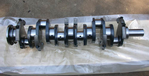 Steel Excavator Spare Parts / Car Engine Crankshaft S6S for Mitsubishi OEM 32B20-10031