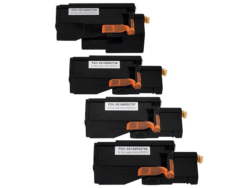 2K / 1K Pages Yeild Compatible Laser Toner Cartridge For Color Xerox Phaser 6020