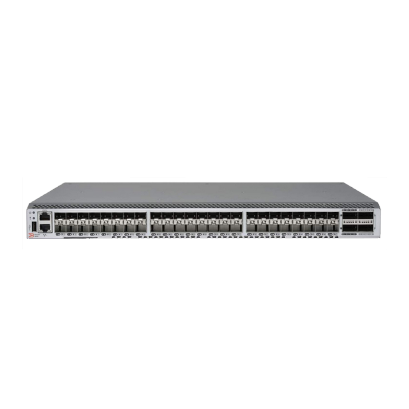 Brocade G620 64 Ports 32GB Modules Rack Fiber Switches with 56 Gb/s Capacity and LACP