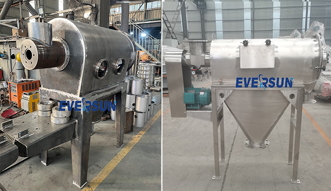 Stainless Steel 304 Horizontal Airflow Screen Centrifugal Screener For Mica Powder