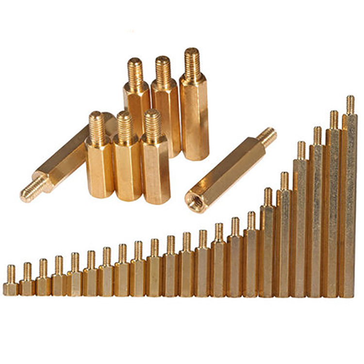 Vermiculite Copper Column Screw Single-headed Hexagonal Brass Nut Single-pass Standoff Isolated Standoffs