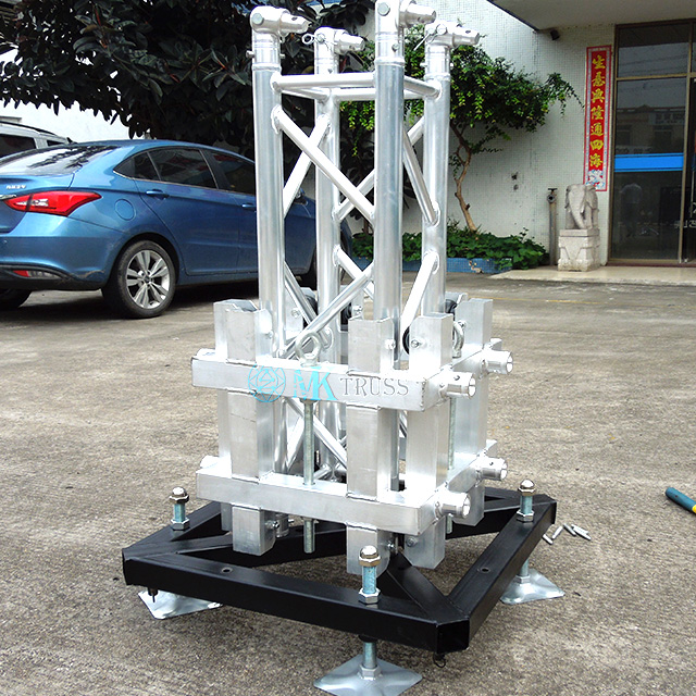 300/400 Truss Fit Steel/Aluminum LED Screen TV Back Stand Auto Speaker Lift Truss System