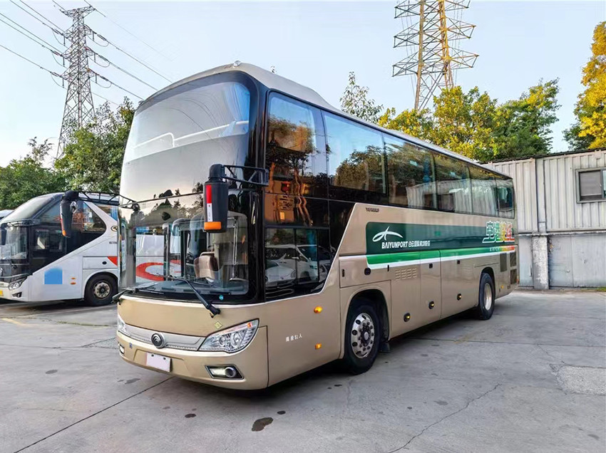 Euro 5 Second Hand CNG Bus 51 Seats Yutong Used Large Private Bus