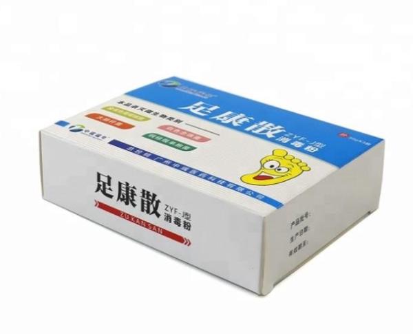 4C Offset Printing Medicine Packing Box , 600g Flexo Print Pharmaceutical