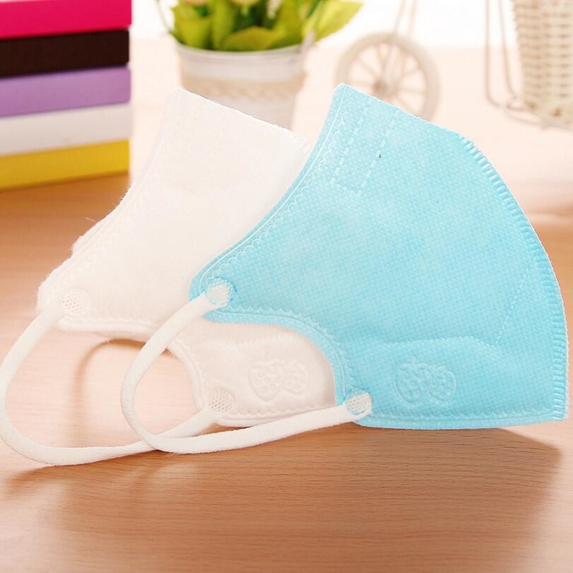 Lightweight Kids Face Mask PP Non Woven Fabric Material Customized Color