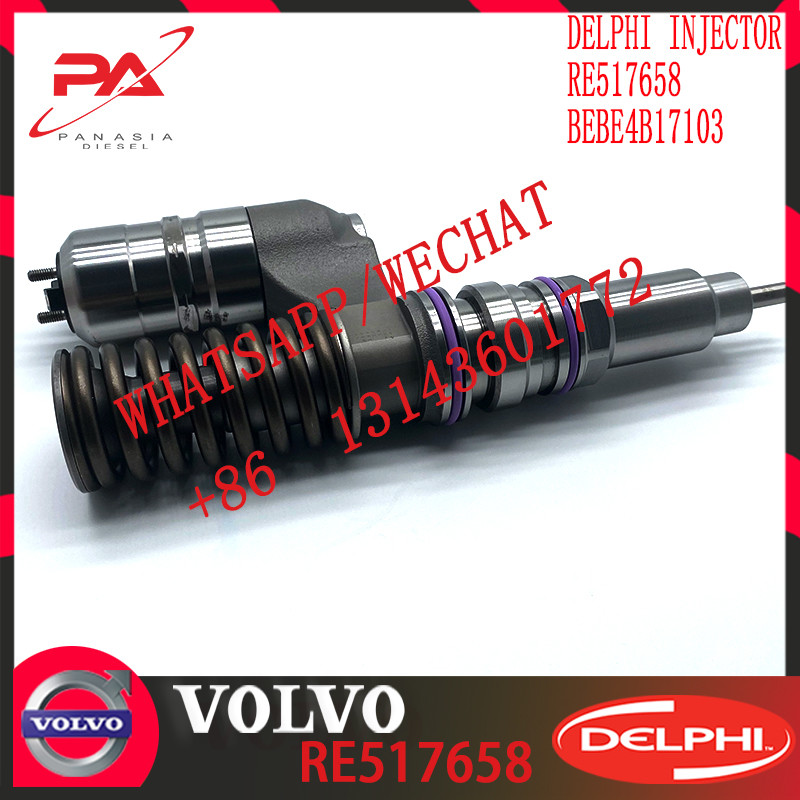Diesel Engine Fuel injector RE517658 BEBE4B17103 A3 for V-O-L-V 6125 TIER 2 -OH - HIGH POWER
