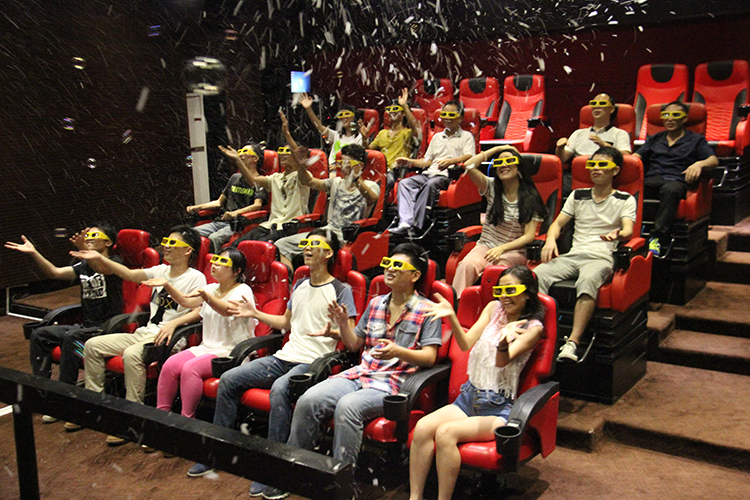 Thrill Rides Shooting 5d Cinema Equipment Simulating Amusement Park 48 Seats
