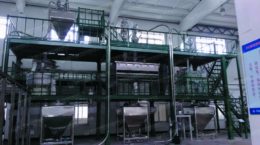Bleach Tumbler Powder Screening Equipment 1650*1850*1600mm Dimension