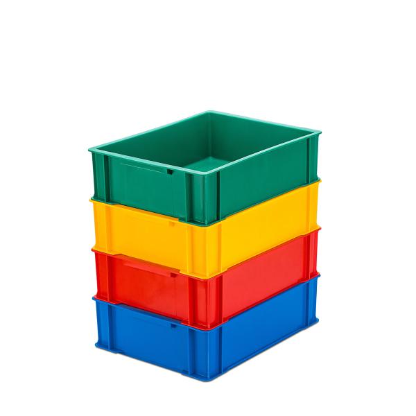 440x340x155mm Solid Box for Vegetable Logistics Warehouse Euro Logistics Moving