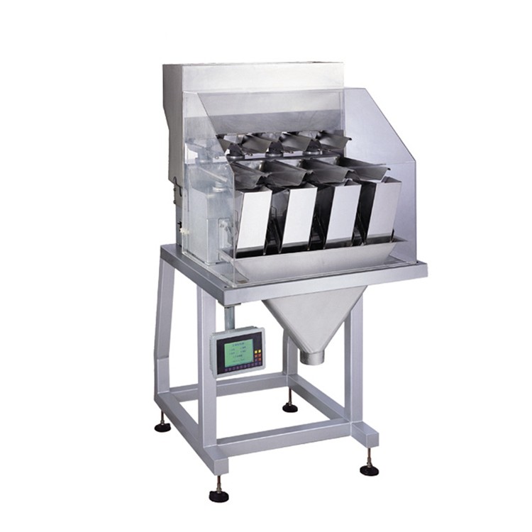 304SS Frame 4 Head Linear Weigher for Sweet Popcorn Packing Machine