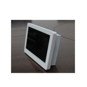 Wall Mounted Android POE RJ45 Touch Tablet PC With NFC Reader LED Light Bar For
