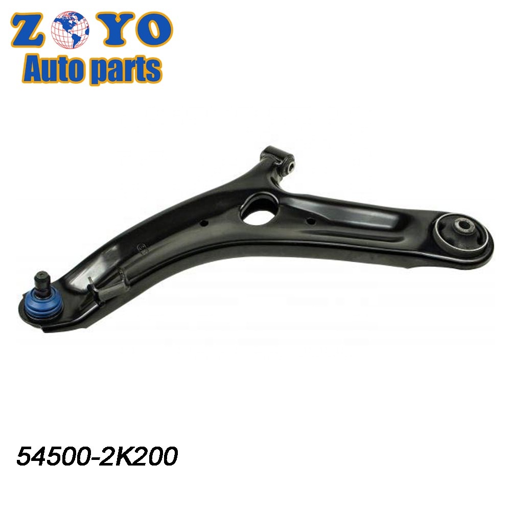 Kia Soul 2010- Front Steel Left Control Arm with Suspension System and E-Coating Black