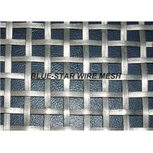 China Flat Wire Intercrimp Wire Mesh For Decoration Square / Rectangular Aperture on sale