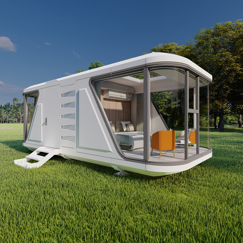 Hot Selling Product Space Capsule Office And Residential Space Capsule With Balcony High-End Room Modular Space Capsule