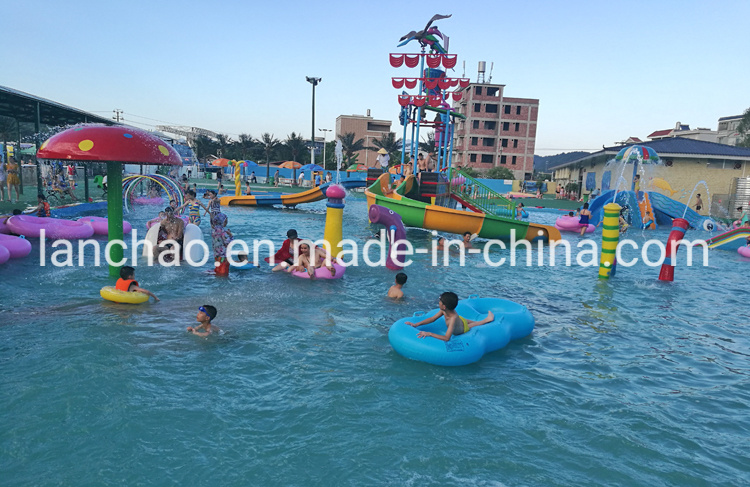 Customized Water Park with Colorful Water Rides Equipment