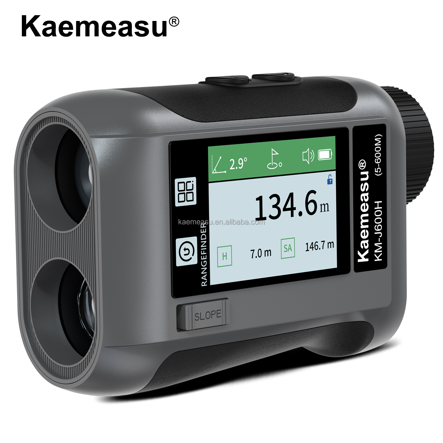 J LCD Screen Golf Sport Laser Rangefinder Optical Instruments Hunting Diastimeter Intelligent Golf Telescope
