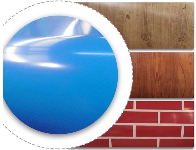 1050 / 1060 Ceiling Polyester Coated Aluminum High Weather Resistance