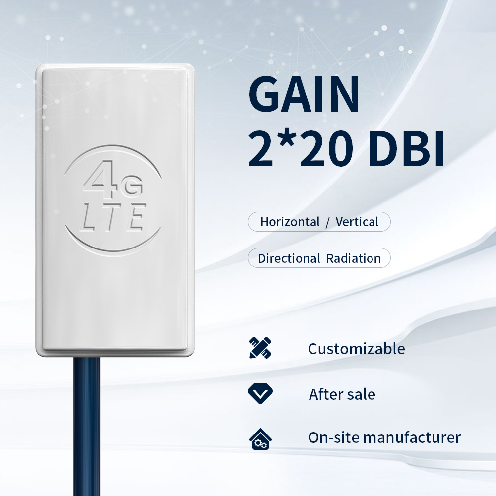 Omni Directional Dual Band Outdoor Cellular 4G Antenna with Maximum Input Power 100W