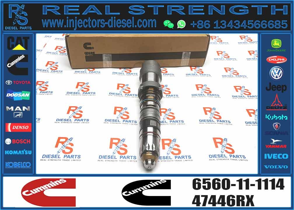 Spare Parts 6560-11-1114 6560111114 fuel injector for sale