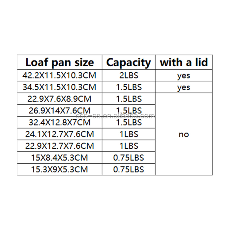32.4*12.8*7cm seamless aluminum steel bread loaf pan 1.5lbs loaf pan toast box