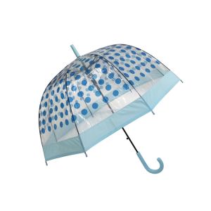  Windproof Apollo Element Dot Transparent Rain Umbrella Manufactures