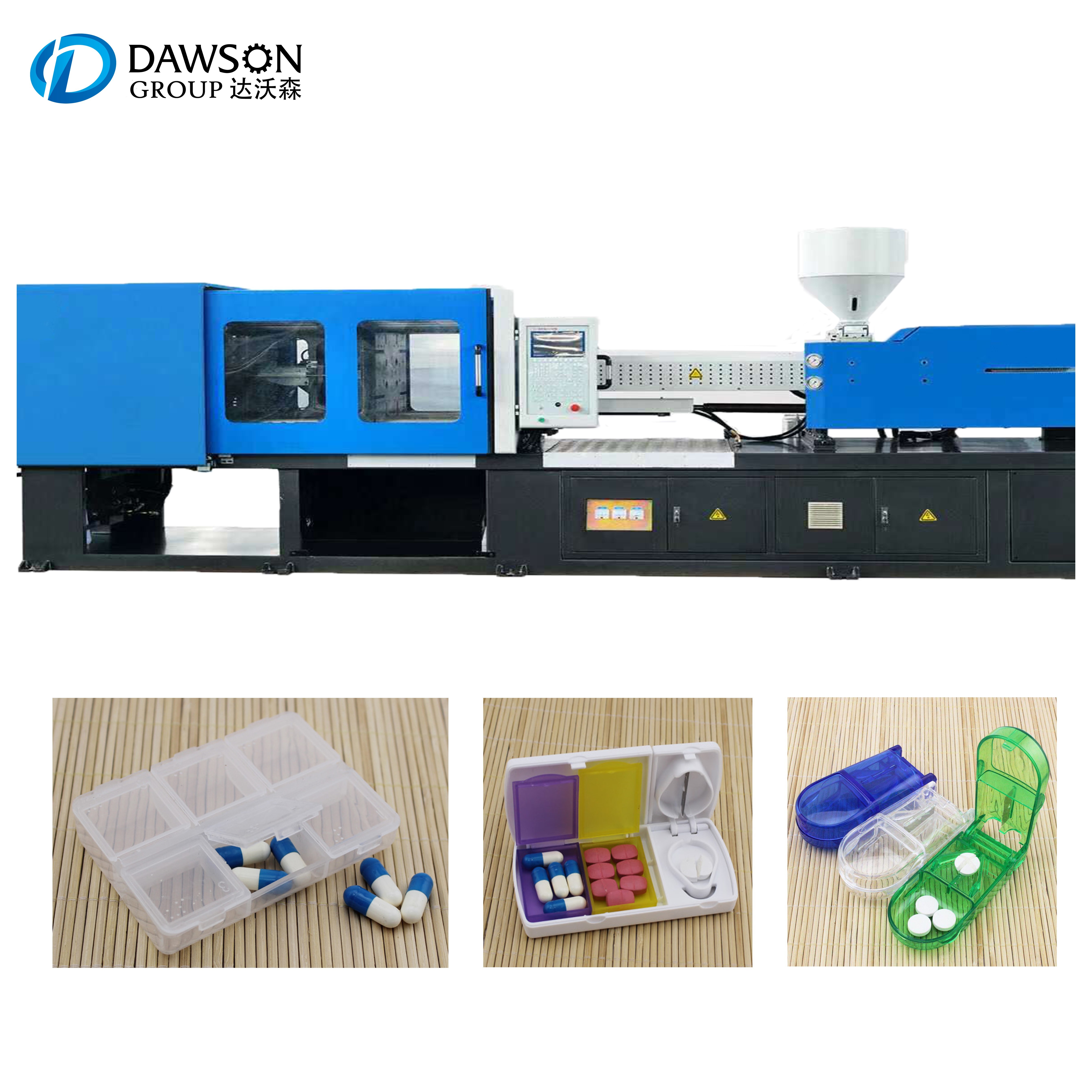 Plastic Portable Medicine Box Travel Outdoor Durg Compartments Mini Sorting Container Injection Molding Machine