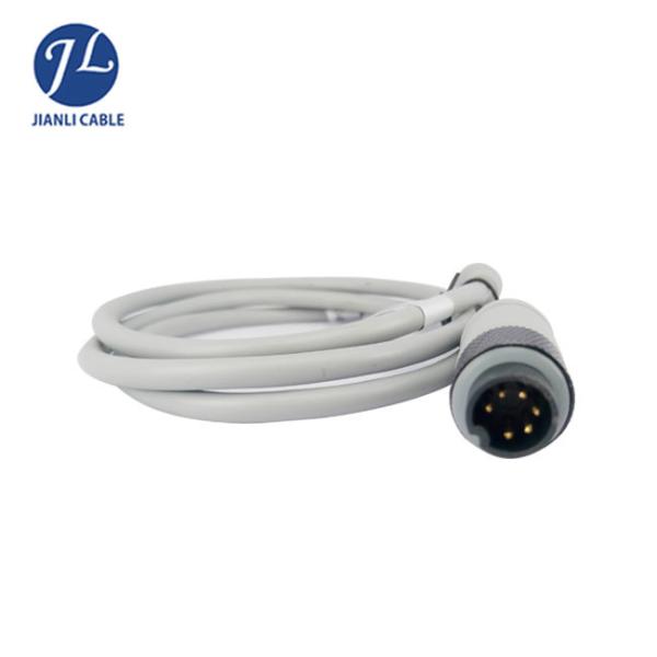 3A 6 Pin GX12 Aviation Cable For Household Appliances / Rear View Camera Video
