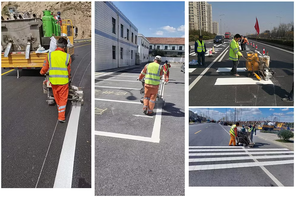 Thermoplastic Powder Thermoplastic Road Painting With Glass Beads
