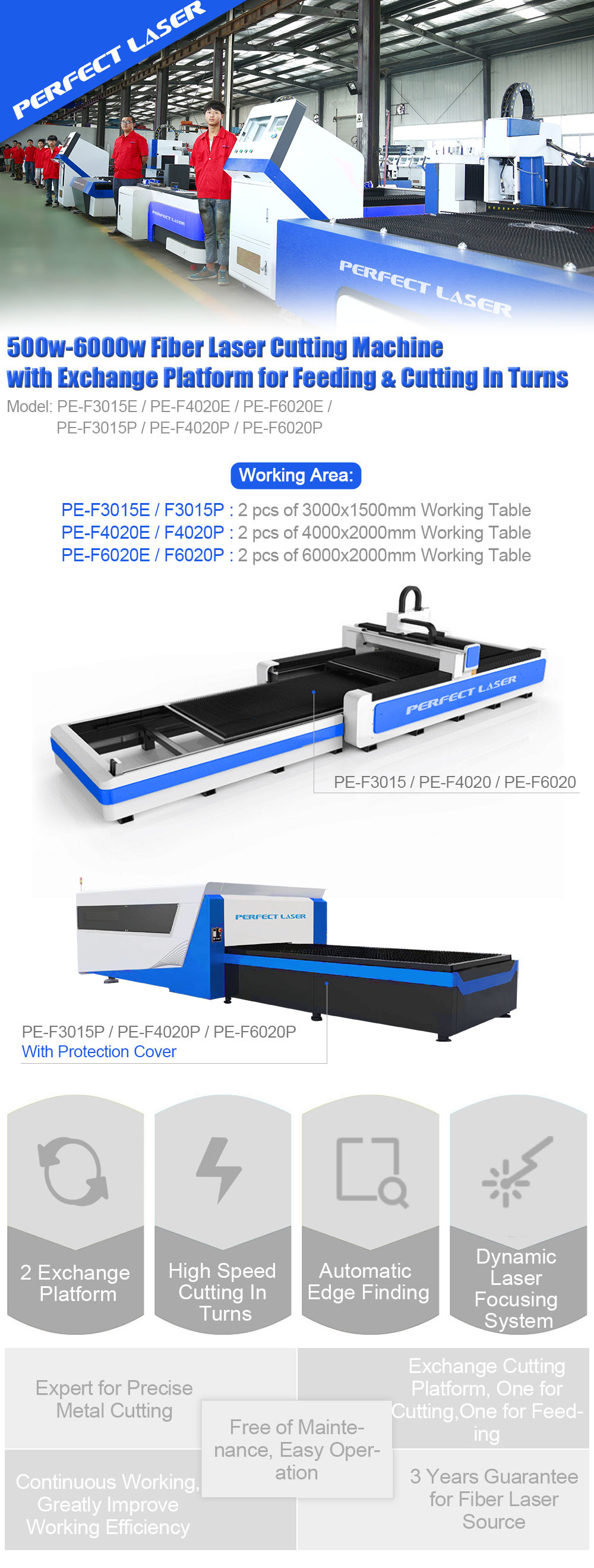 Aluminum Steel Brass Fiber Laser Tube Cutting Machine With Automatic Switching Platform