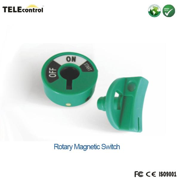 Quality Telecrane wireless radio remote control green rotary magnetic switch for sale