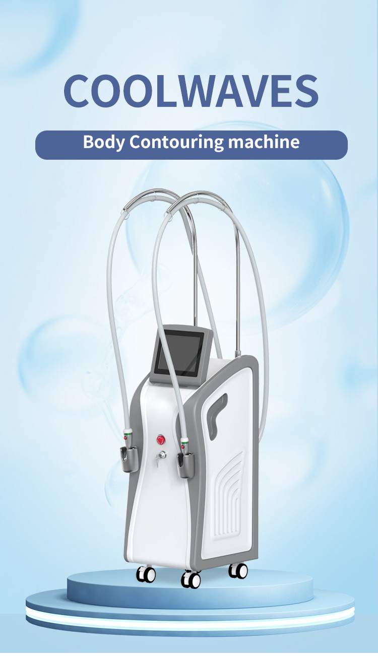 Coolwave Body Sculpture Radio Frequency Skin Tightening Hot Cold Cryo Beauty Slimming Machine