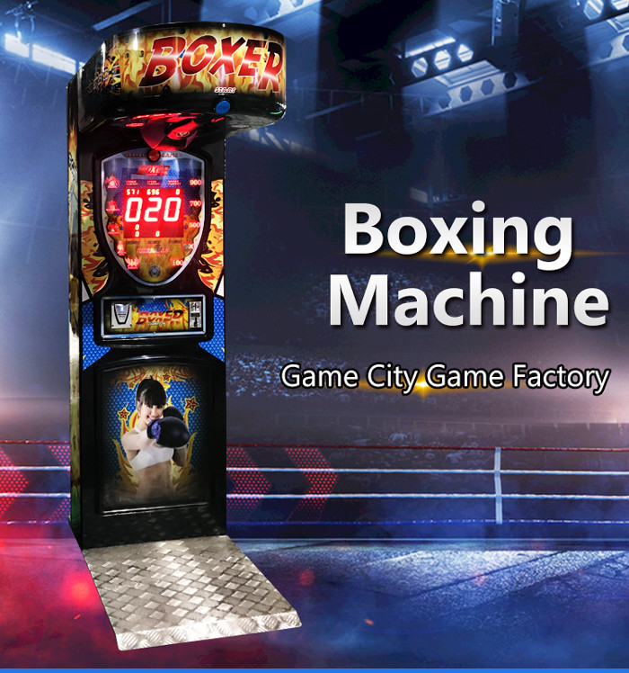 Cola Redemption Game Machine Sports Playing Hit Target Arcade Game Boxing Punch Machine