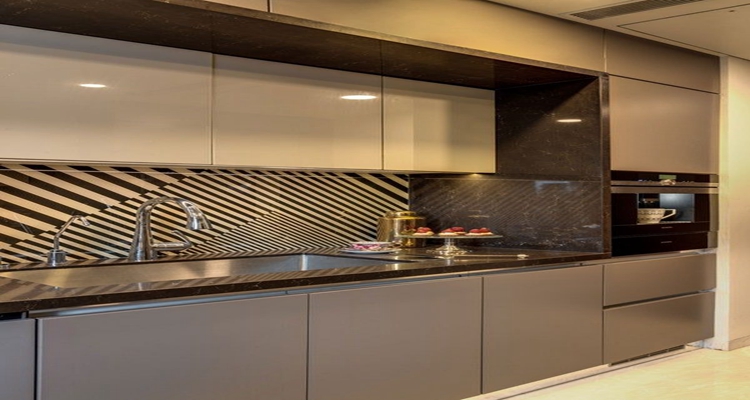 Custom Size Modern Design Lacquer Painting Kitchen Cabinets for Full Kitchen Solution