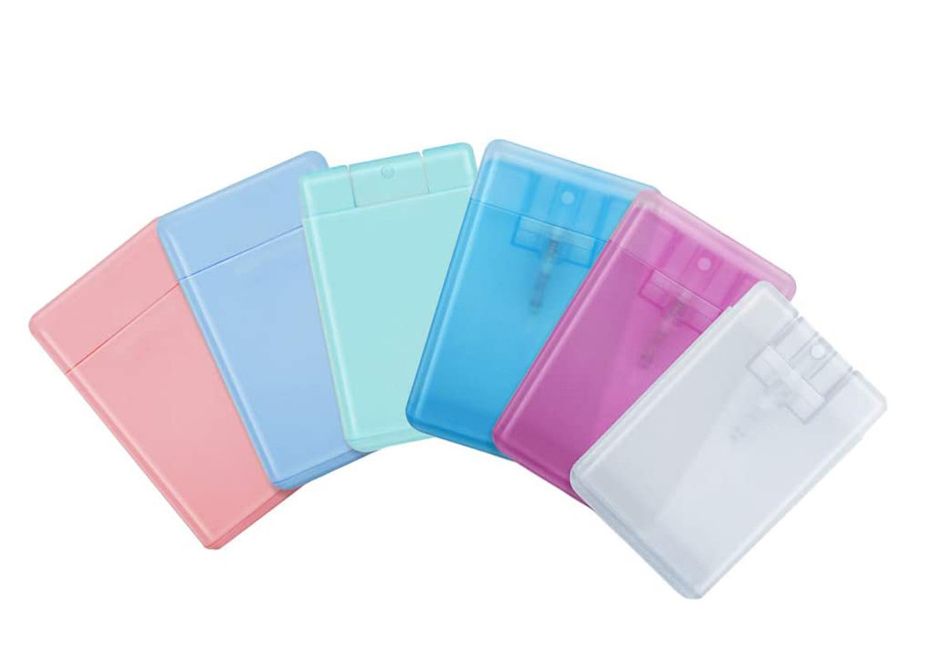 20ml Plastic Cardcase Like Hairspray Bottle For Perfume