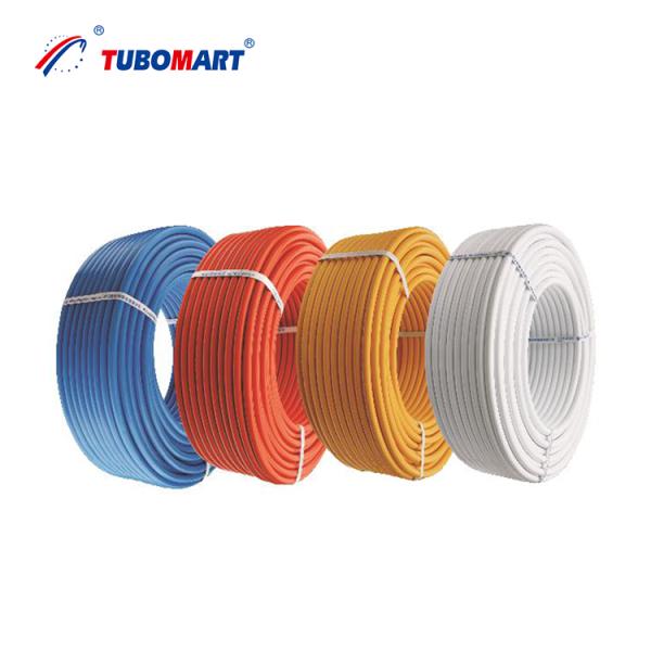 Quality OEM Manufacturer's PEX-AL-PEX Multilayer Orange Pipe 1216 1620 Sizes Water Heating Gas Solution 100m Length for Indonesia for sale
