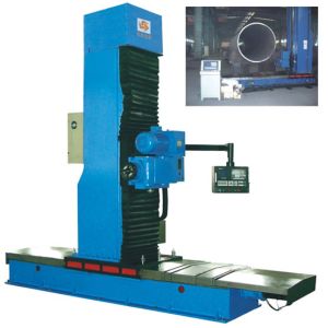 Vertical End Face Milling Machine Process Huge Bridge Box Column in Construction
