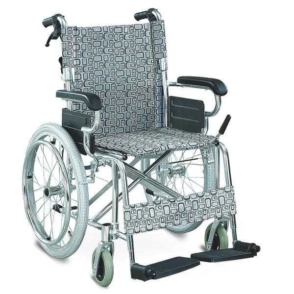 Economic Friendly Affordable Aluminum Manual Wheelchair Solid Castor United