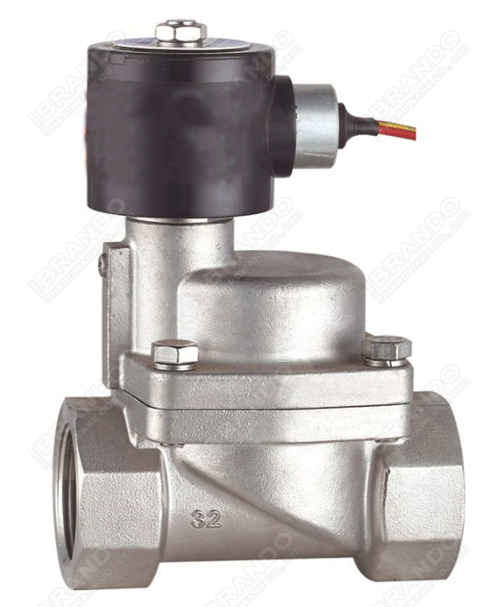 1/4'' 3/8'' 1/2'' High Pressure Micro Stainless Steel Solenoid Valve 120 Bar 11