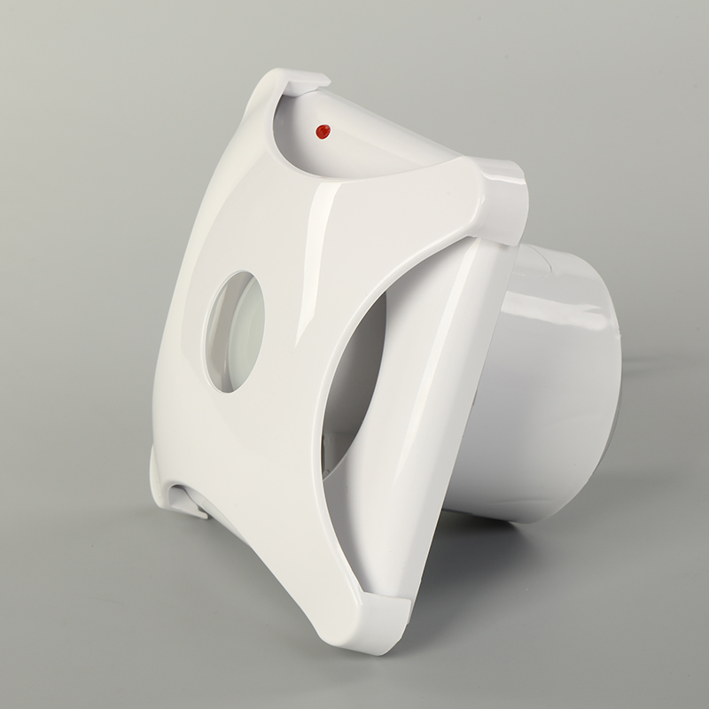 Low Noise 6 Inch 240V Hydroponics Silent Mixed Flow Exhaust Inline Fan in White Color