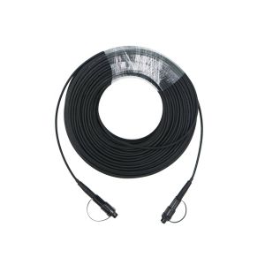 G657A1 LSZH Jacket IP67 huawei mini SC pre connectorized drop wire Fiber Optical