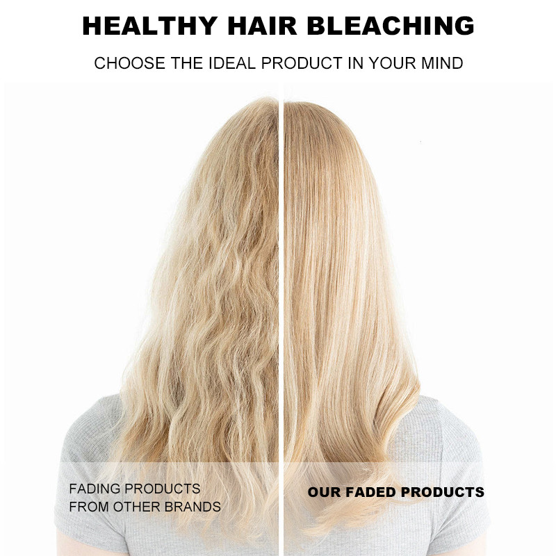 Professional Salon White Hair Bleach Cream No Cruelty Cream Hair Lightener