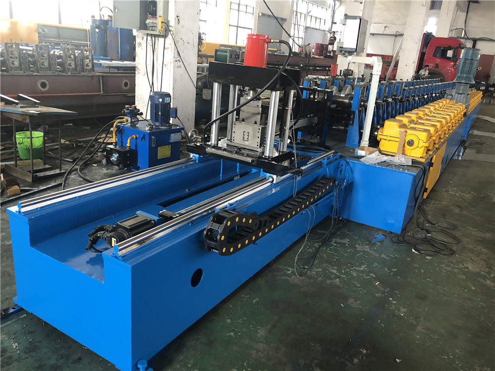3.0mm Thickness Deck Cable Tray Roll Forming Machine Scaffolding With Punching