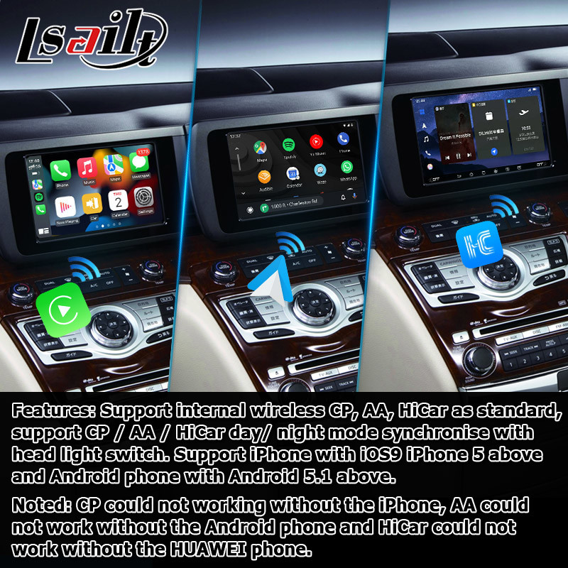 Nissan Elgrand E51 series 3 Android 13 Qualcomm 8+128GB Carplay Android Auto video interface