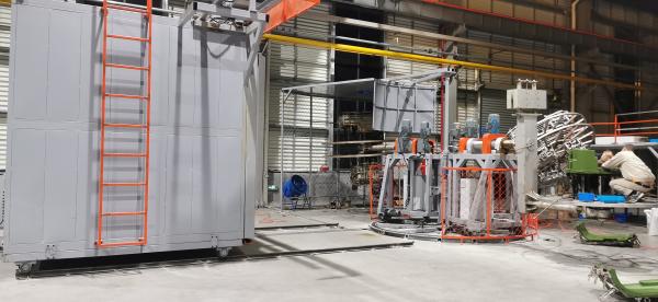 Carousel Rotational Molding Machine for Manufacture Of Water Tanks, Floats, And