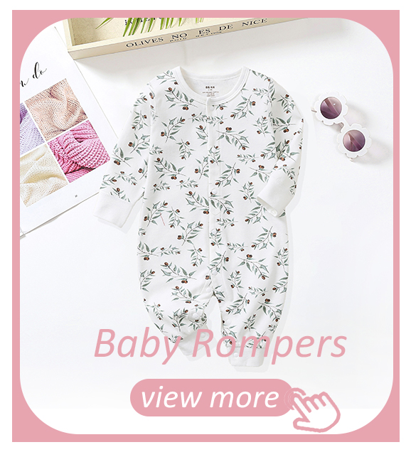 Wholesale Newborn New born Boy and Girl Toddler Onesie Romper Clothing 100% Cotton Organic Baby Clothes