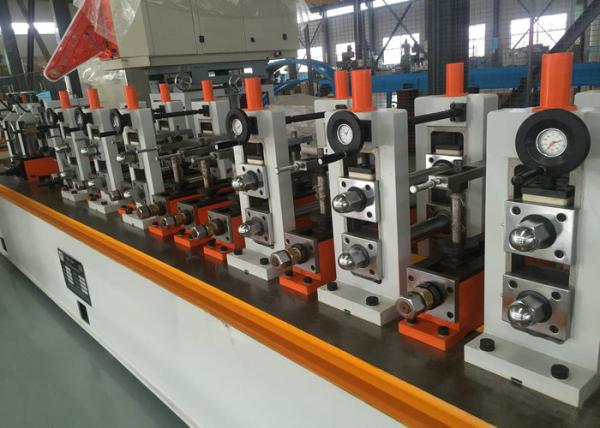 Precision Tube Mill Stainless Steel Pipe Mill Machine High Frequency Welding CE