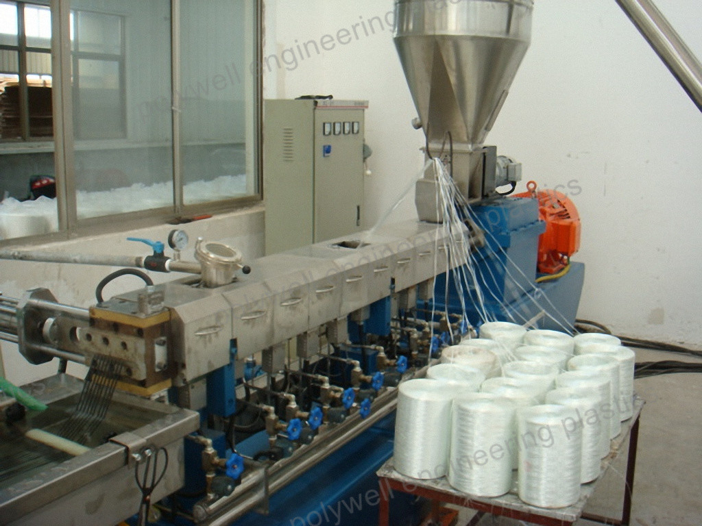 Pellet Machine for Making PA6/66 Glass Fiber Reinforced Granules Extrusion Machine