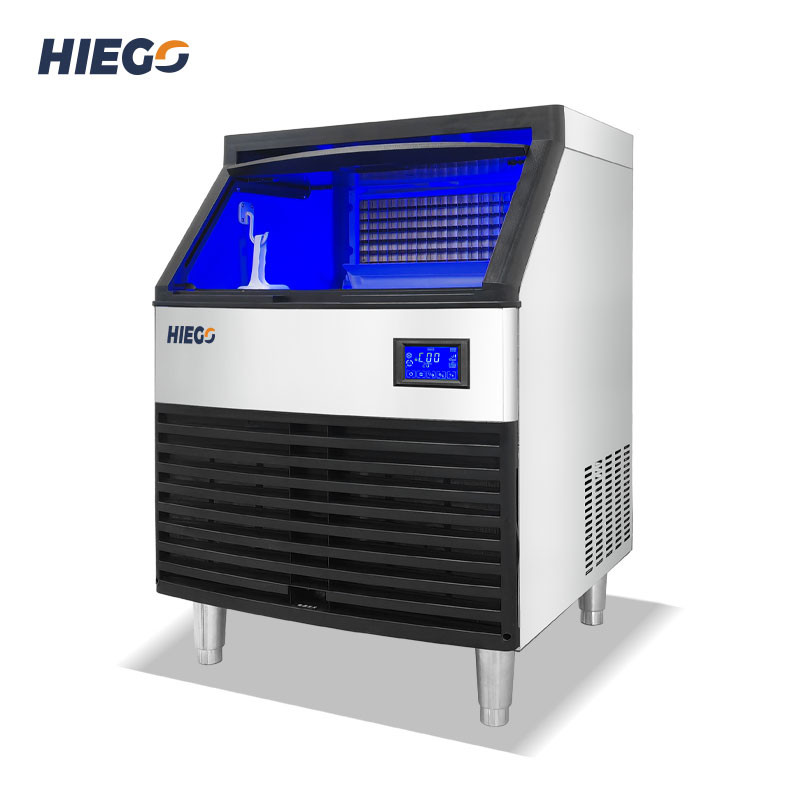  120kg Automatic Ice Machine 22mm Countertop Ice Cube Maker R404 Manufactures
